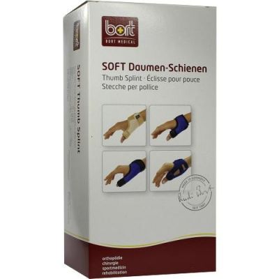 Bort Soft Daumenschiene lang medium schwarz 1 szt. od Bort GmbH PZN 07669835