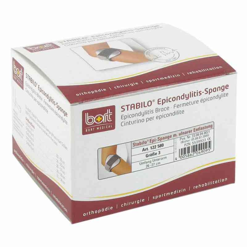 Bort Stabilo Epicondylitis Spange 3 grau 1 szt. od Bort GmbH PZN 05539933