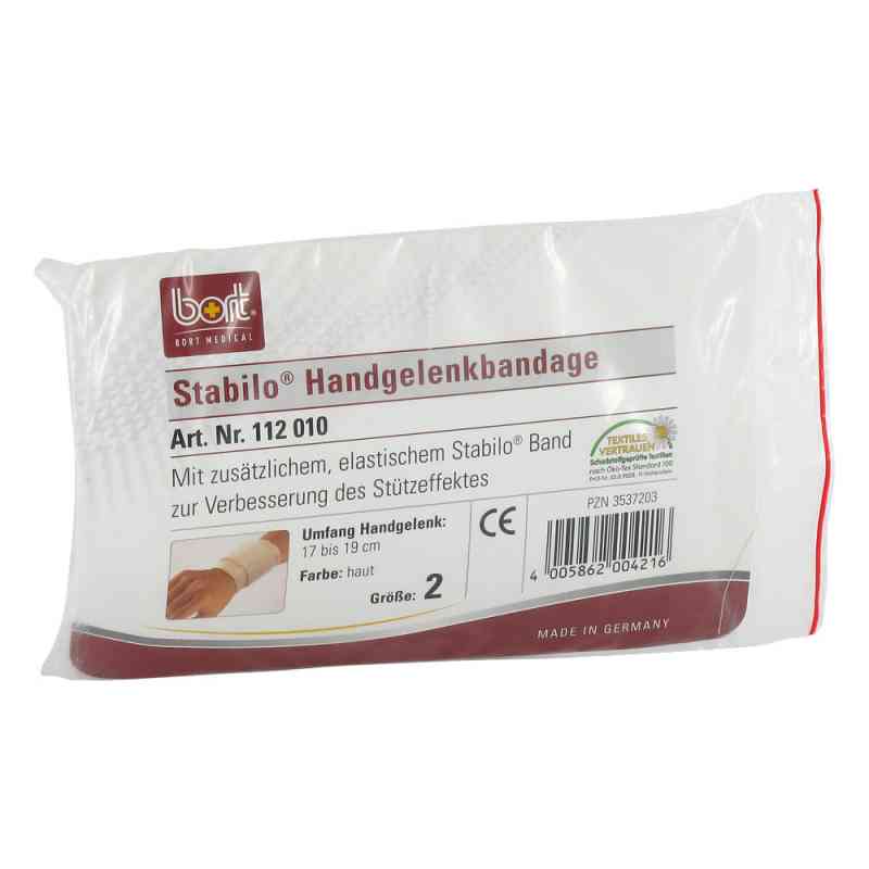 Bort Stabilo Handgelenkbandage Gr.2 haut 1 szt. od Bort GmbH PZN 03537203