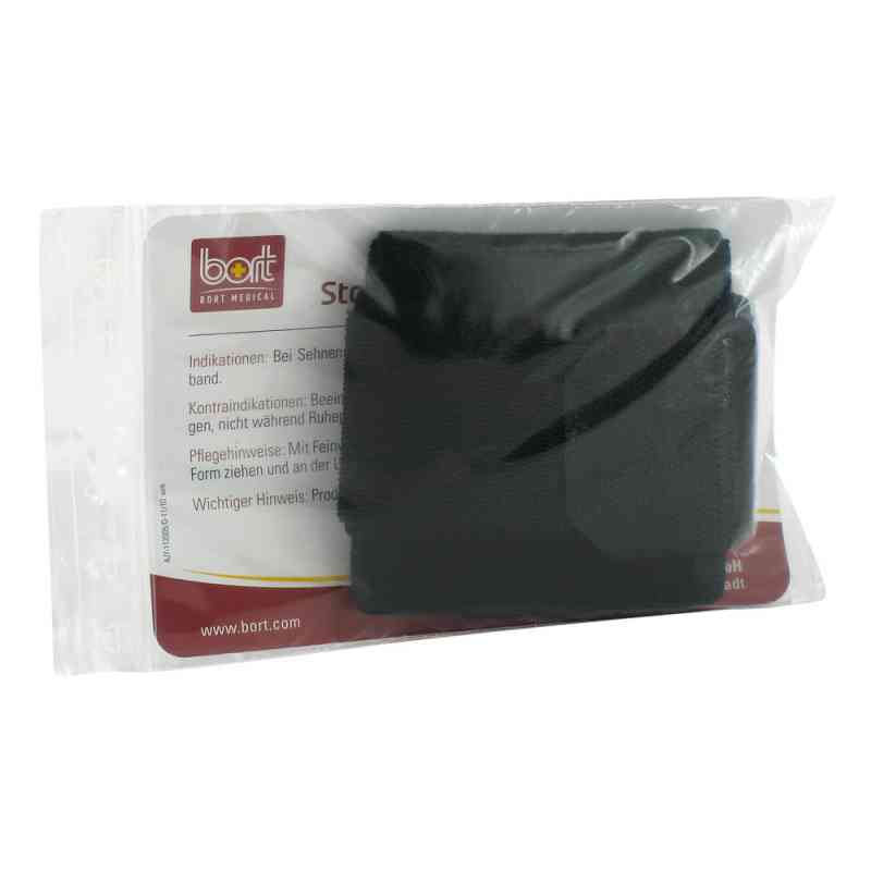 Bort Stabilo Handgelenkbandage Gr.2 schwarz 1 szt. od Bort GmbH PZN 04654129
