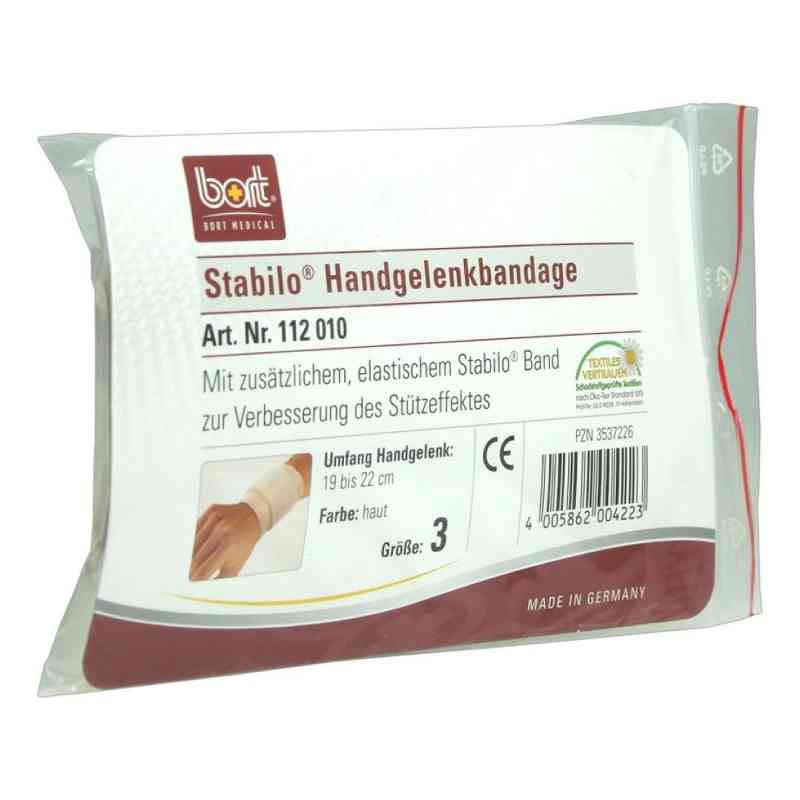Bort Stabilo Handgelenkbandage Gr.3 haut 1 szt. od Bort GmbH PZN 03537226
