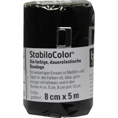 Bort Stabilocolor Binde 8cm schwarz 1 szt. od Bort GmbH PZN 07672352