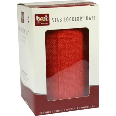 Bort Stabilocolor haft Binde 10cm rot 1 szt. od Bort GmbH PZN 08829436