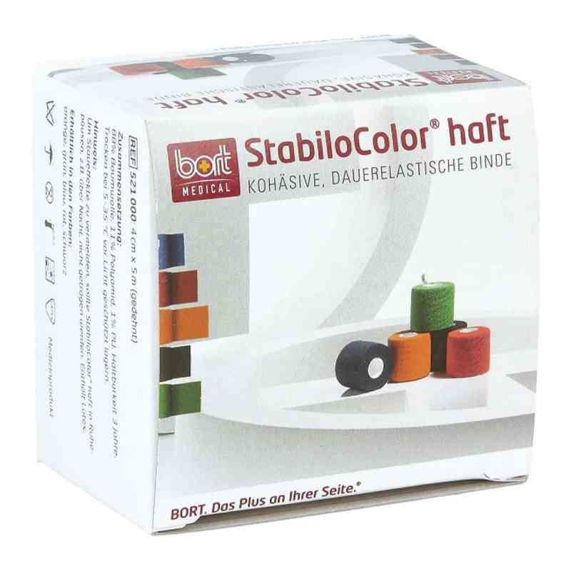Bort Stabilocolor haft Binde 4cm schwarz 1 szt. od Bort GmbH PZN 07672487