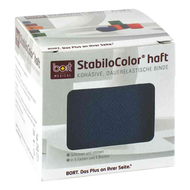 Bort Stabilocolor haft Binde 6cm opaska niebieska 1 szt. od Bort GmbH PZN 08829353