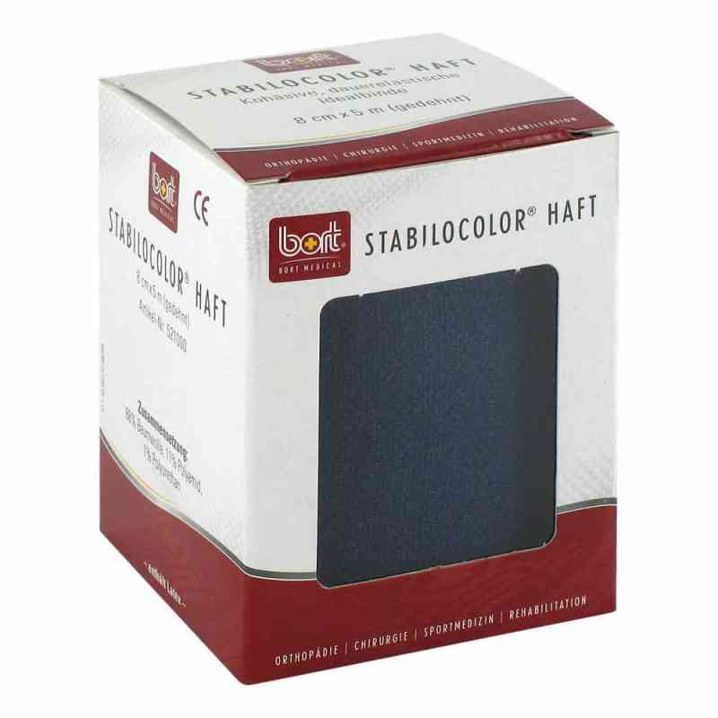 Bort Stabilocolor haft Binde 8cm blau 1 szt. od Bort GmbH PZN 08829376