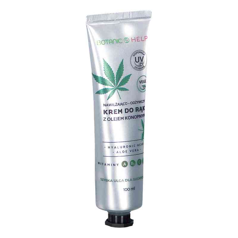 Botanic Help Krem do rąk z olejem konopnym 100 ml od BIOXON LABORATORIUM SP. Z O.O. PZN 08305545