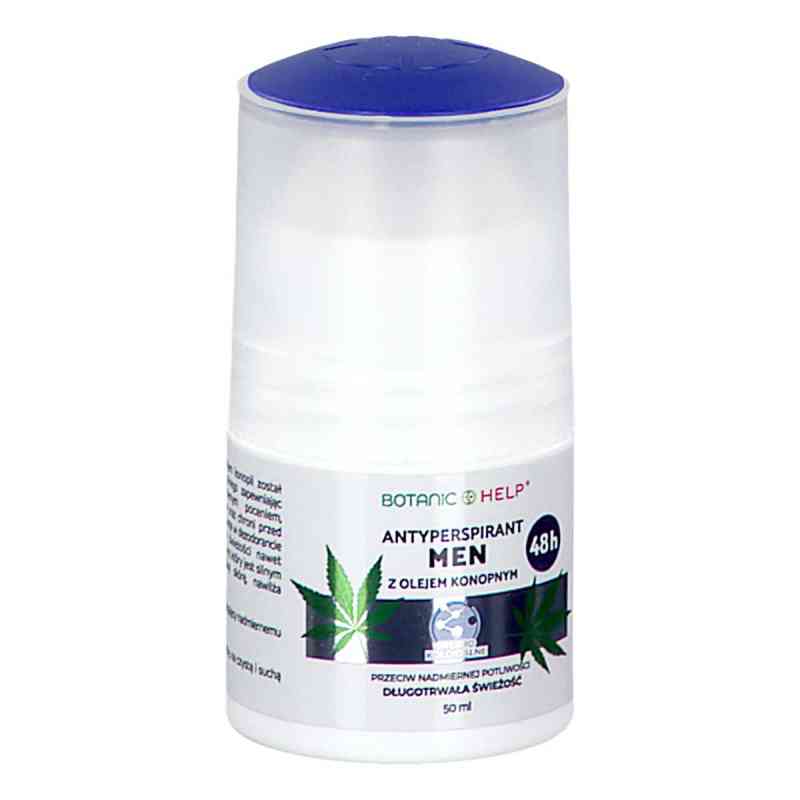 Botanic Help Men antyperspirant z olejem konopnym 50 ml od BIOXON LABORATORIUM SP. Z O.O. PZN 08305549