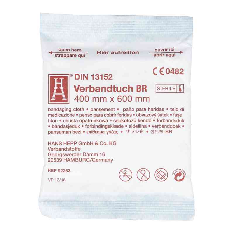 Brandwunden Verbandtuch 40x60cm steril 1 szt. od Brinkmann Medical ein Unternehme PZN 03160833