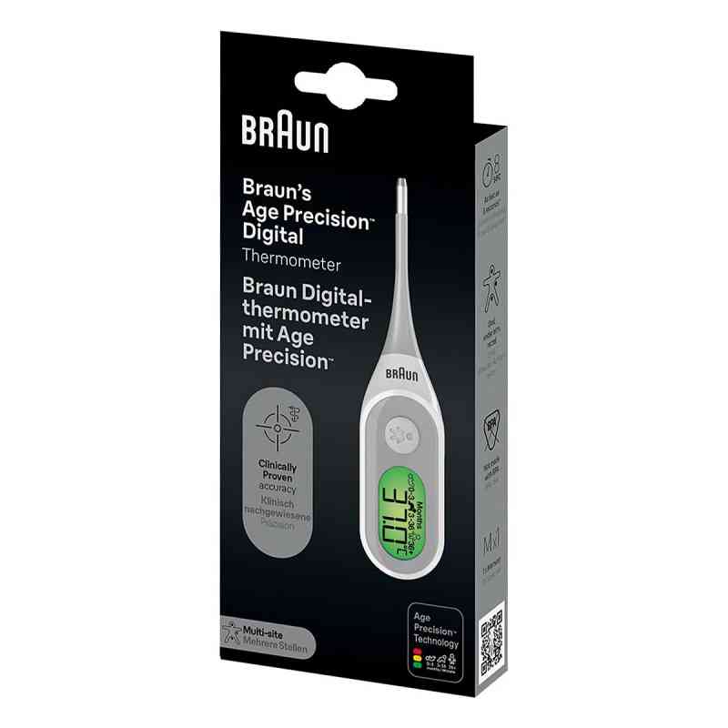 Braun Digital Termometr lekarski PRT2000 1 szt. od KAZ Europe SA PZN 10171033