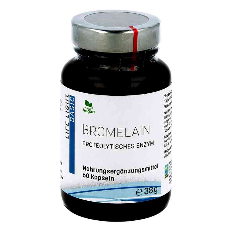 Bromelaina 500 mg wegańskie kapsułki 60 szt. od APOZEN VERTRIEBS GmbH PZN 04871424