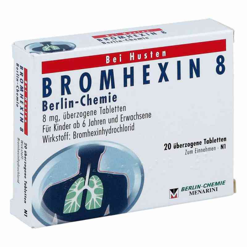 Bromhexin 8 Berlin Chemie Drag. 20 szt. od BERLIN-CHEMIE AG PZN 04908268