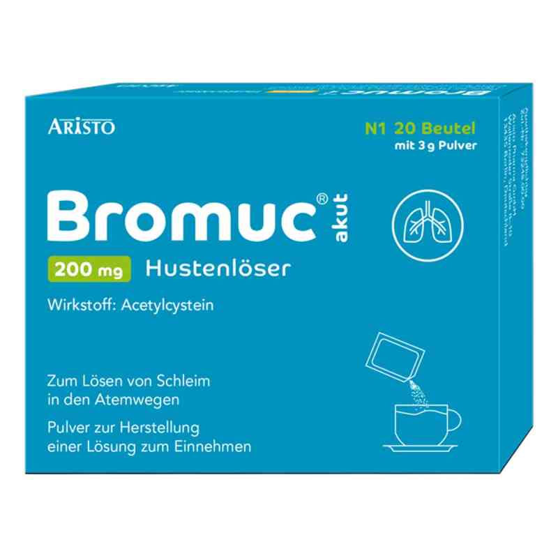 Bromuc akut 200 mg środek wykrztuśny 20 szt. od Aristo Pharma GmbH PZN 11353167