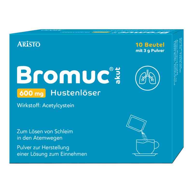 Bromuc akut 600 mg środek wykrztuśny 10 szt. od Aristo Pharma GmbH PZN 11353144