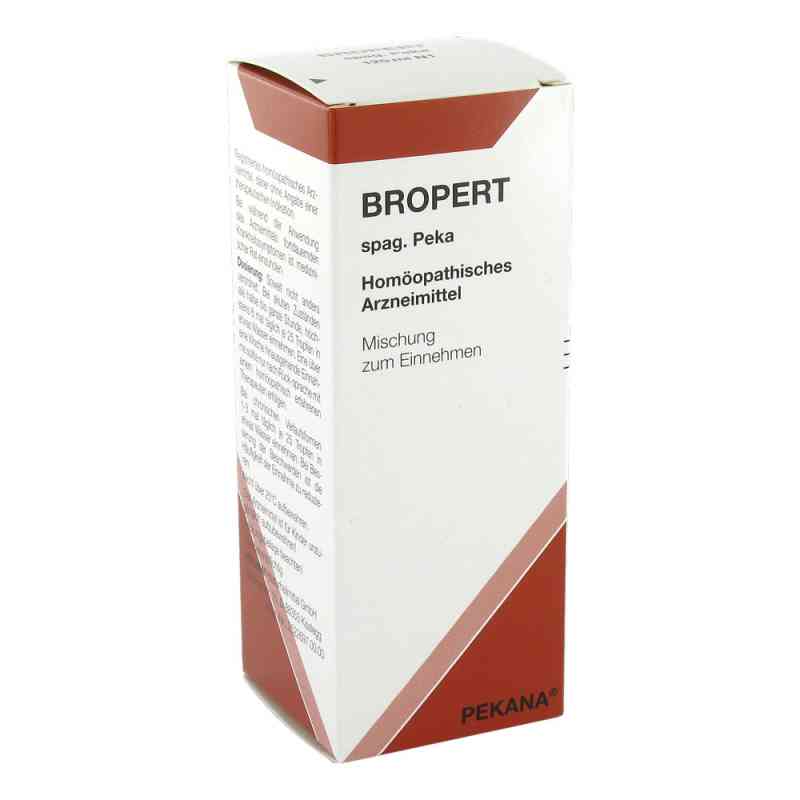 Bropert spag. Peka Saft 125 ml od PEKANA Naturheilmittel GmbH PZN 03796270