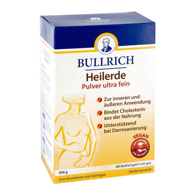 Bullrichs Heilerde ziemia lecznicza 500 g od delta pronatura Dr. Krauss & Dr. PZN 06882366