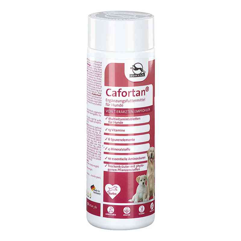 Cafortan vet. tabletki 300 g od FORTAN GmbH & Co. KG PZN 00164256
