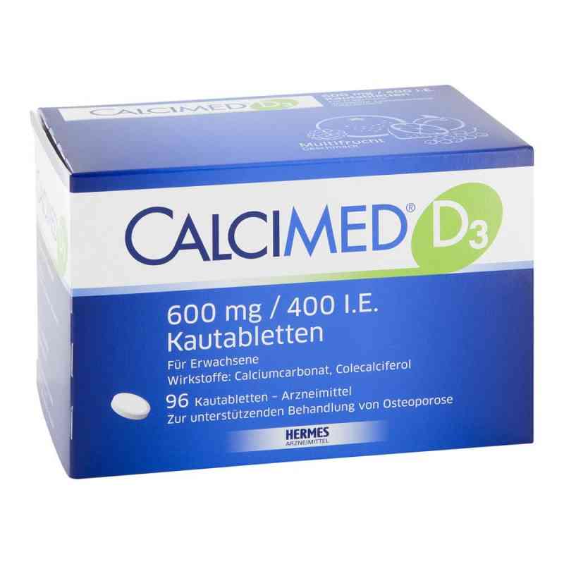 Calcimed D3 600 mg / 400 j.m. tabletki do żucia 96 szt. od HERMES Arzneimittel GmbH PZN 09750145