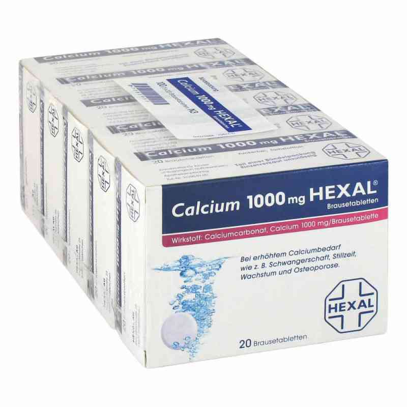 Calcium 1000 Hexal Tabletki musujące 100 szt. od Hexal AG PZN 07383955