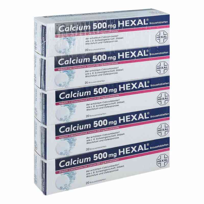 Calcium 500 Hexal tabletki musujące 100 szt. od Hexal AG PZN 07383926