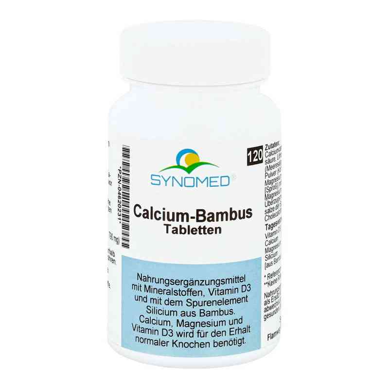 Calcium Bambus tabletki 120 szt. od Synomed GmbH PZN 04620231