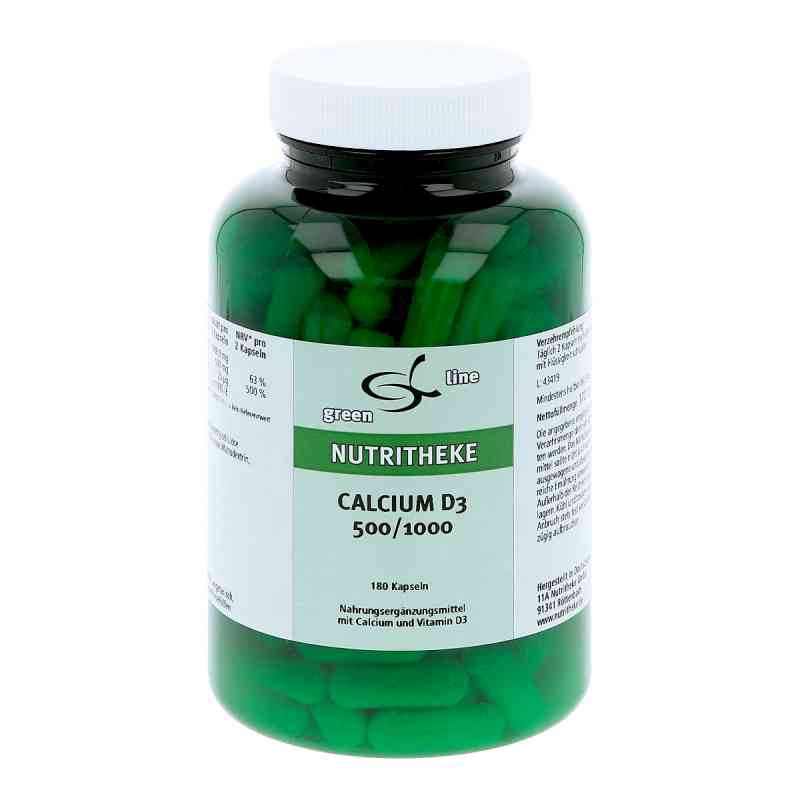 Calcium D3 500/1000 Kapseln 180 szt. od 11 A Nutritheke GmbH PZN 10400350