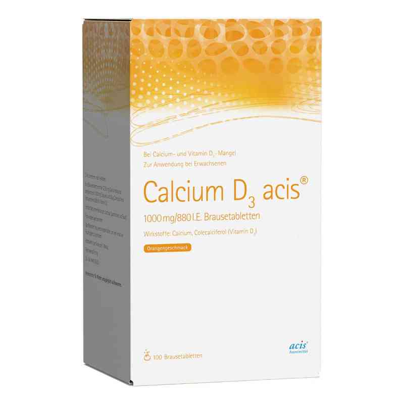 Calcium D3 acis 1000 mg/880 I.e. Brausetabl. 100 szt. od MIBE GmbH Arzneimittel PZN 02842720