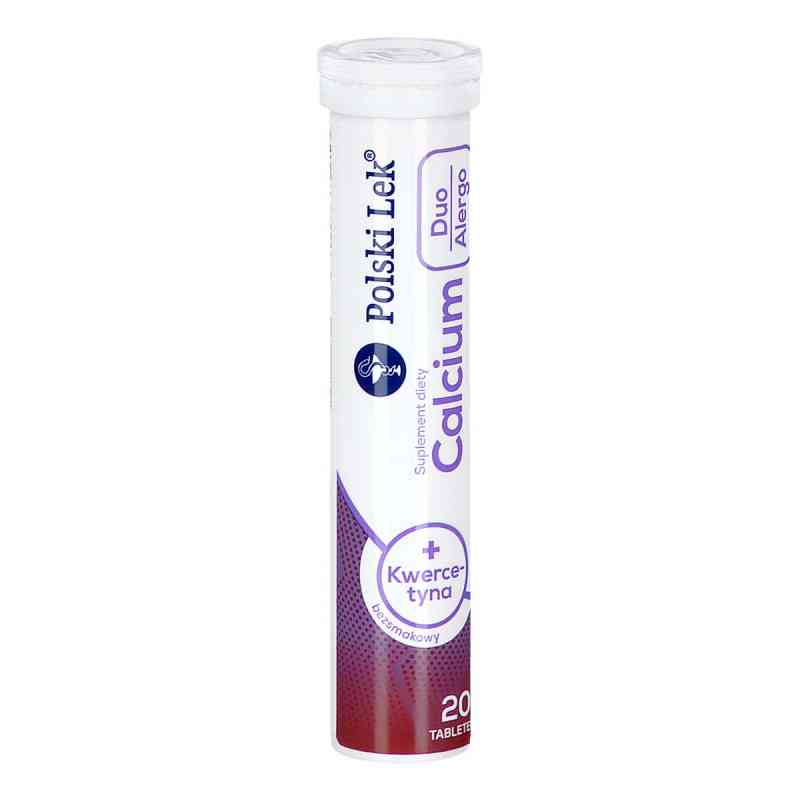 Calcium + Kwercetyna DUO Alergo tabletki musujące 20  od POLSKI LEK  PZN 08301036