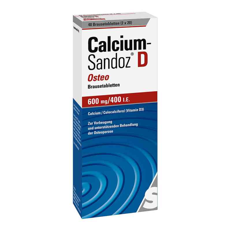 Calcium Sandoz D Osteo Tabletki musujące 40 szt. od Hexal AG PZN 02340154