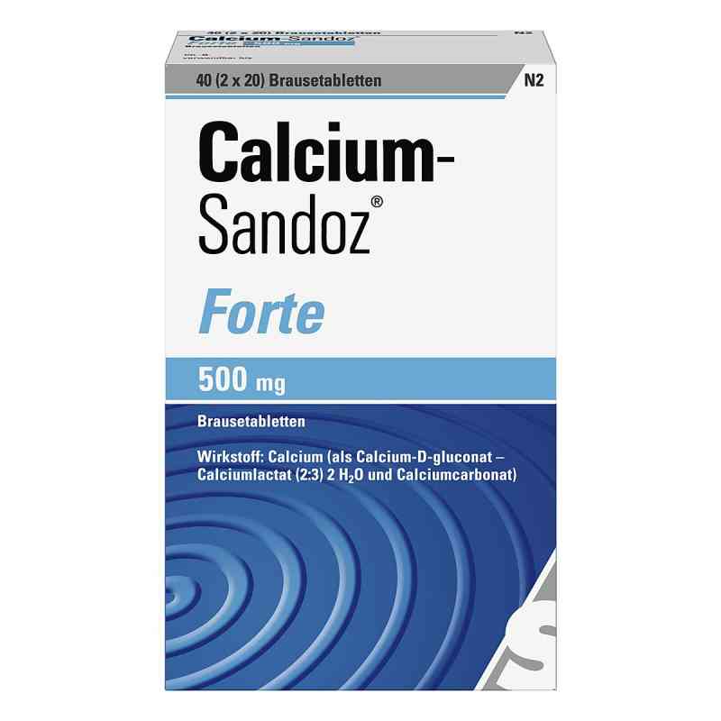 Calcium-Sandoz forte 500 mg 2X20 szt. od Hexal AG PZN 04906200