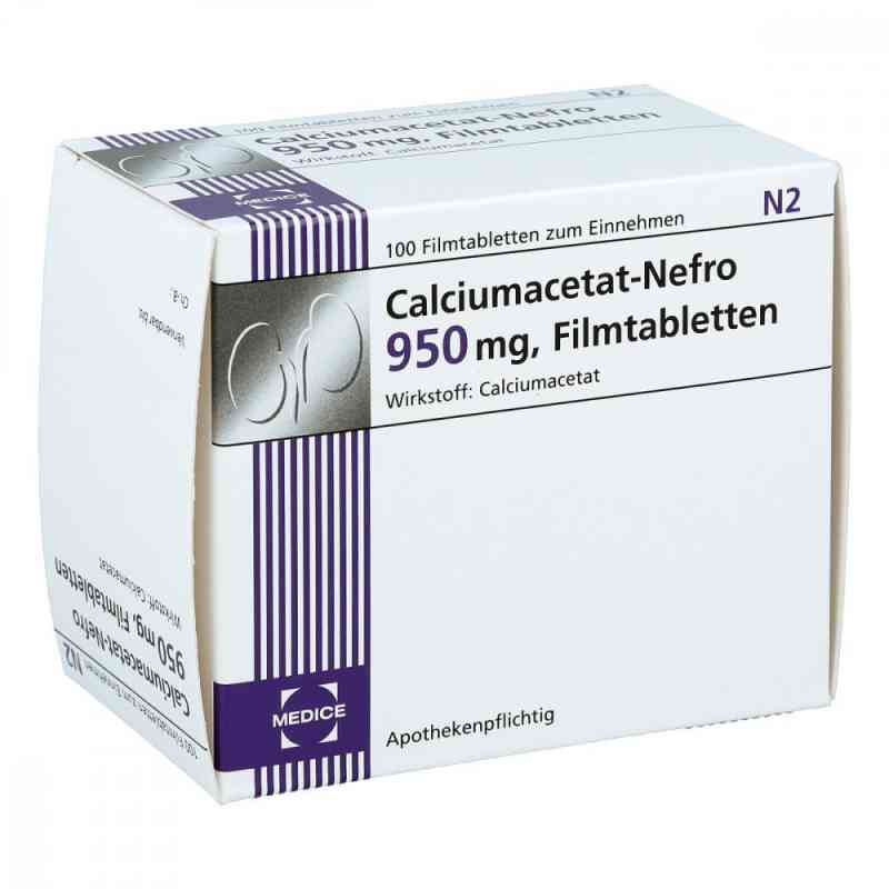Calciumacetat Nefro 950 mg Filmtabl. 100 szt. od MEDICE Arzneimittel Pütter GmbH&Co.KG PZN 03078184