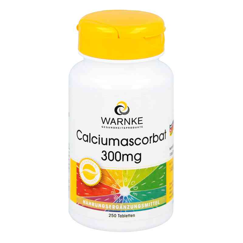 Calciumascorbat 300 mg tabletki 250 szt. od Warnke Vitalstoffe GmbH PZN 02530914