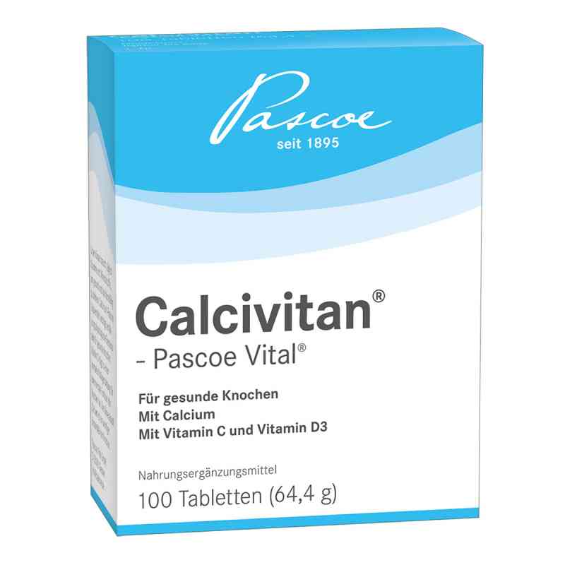 Calcivitan Pascoe Vital tabletki 100 szt. od Pascoe Vital GmbH PZN 01352072