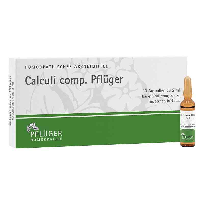Calculi Comp. Pflueger ampułki 10 szt. od Homöopathisches Laboratorium Alexander Pflüger Gmb PZN 00895652
