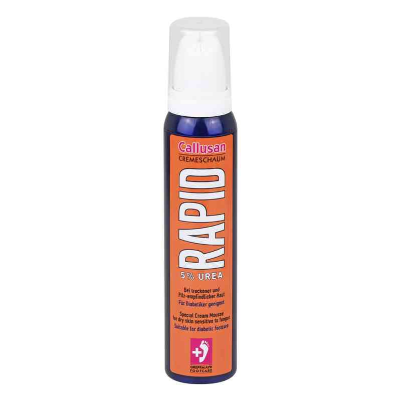 Callusan Rapid 5% Urea Cremeschaum 125 ml 125 ml od BELSANA Medizinische Erzeugnisse PZN 08610034