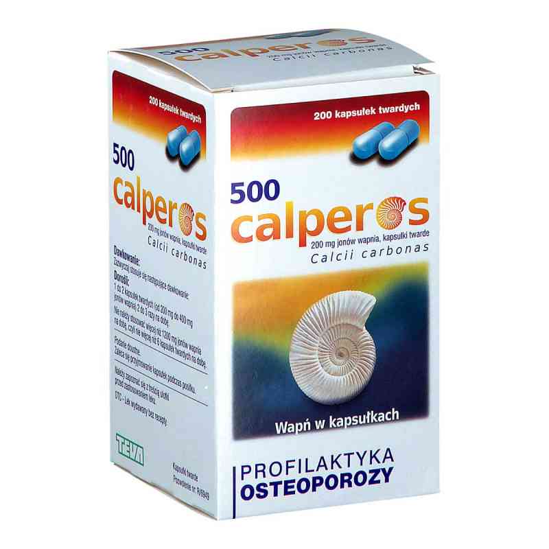 Calperos 500 kapsułki twarde 200 kaps. od PLIVA KRAKÓW Z.F. S.A. PZN 08301809