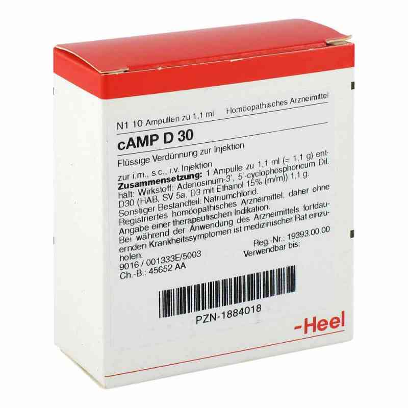 Camp D 30 w ampułkach 10 szt. od Biologische Heilmittel Heel GmbH PZN 01884018