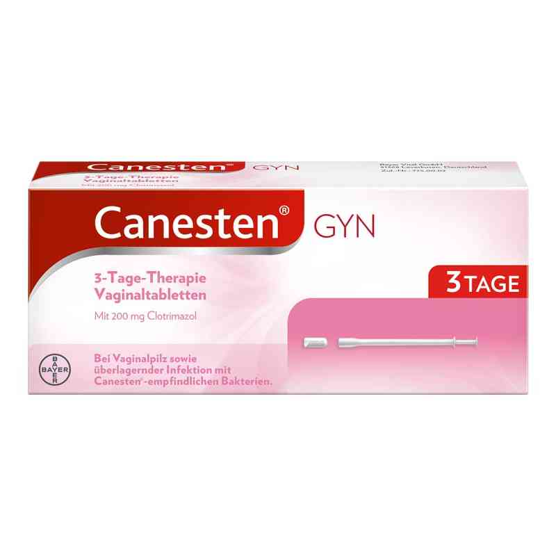 Canesten Gyn 3 tabletki dopochwowe 3 szt. od Bayer Vital GmbH PZN 01540313