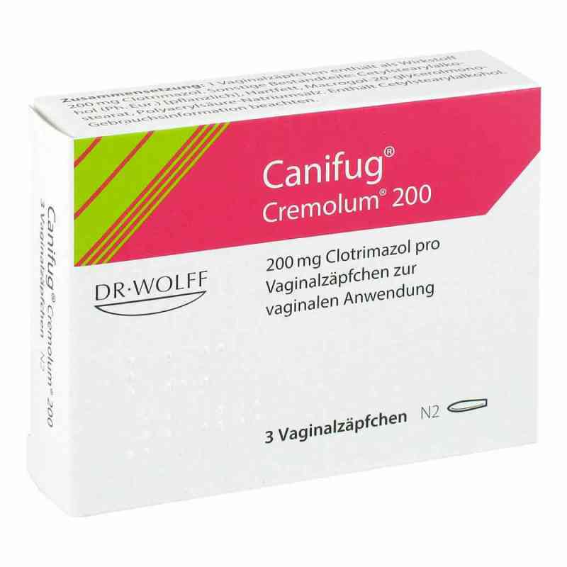 Canifug Cremolum 200 Czopki dopochwowe 3 szt. od Dr. August Wolff GmbH & Co.KG Arzneimittel PZN 06349933