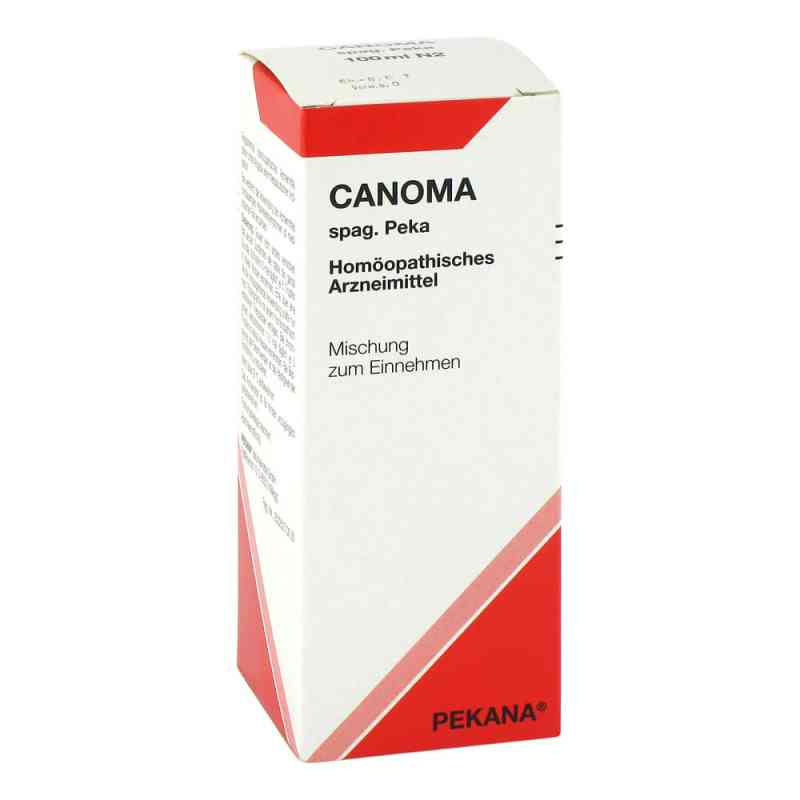 Canoma spag. Peka Tropfen 100 ml od PEKANA Naturheilmittel GmbH PZN 04263191