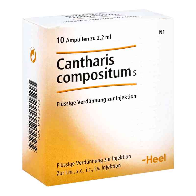 Cantharis Comp. S ampułki 10 szt. od Biologische Heilmittel Heel GmbH PZN 04312475