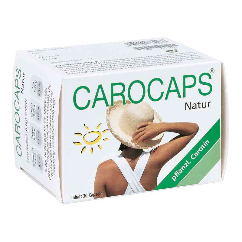 Carocaps 50 Natur kapsułki 30 szt. od ISAR PHARM Austria Vertriebsges. PZN 07727722