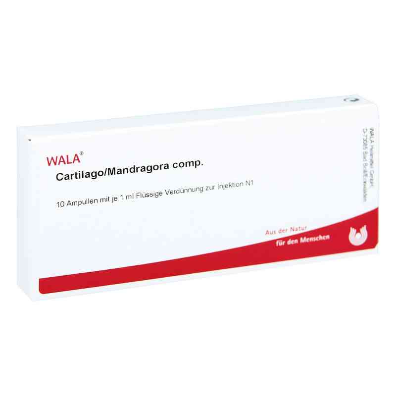 Cartilago/ Mandragora compositus ampułki 10X1 ml od WALA Heilmittel GmbH PZN 01751139