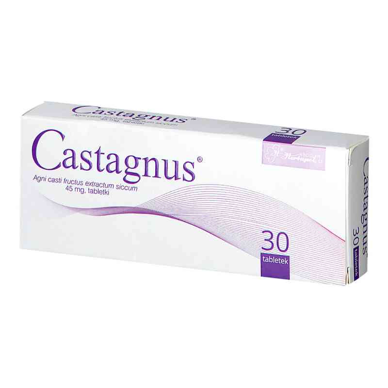 Castagnus tabletki 45 mg 30 tabl. od WROCŁAWSKIE ZAKŁADY ZIELARSKIE 
