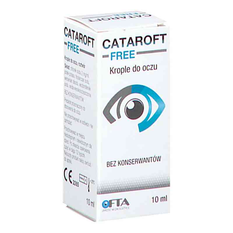 Cataroft Free krople 10 ml od UNIMED PHARMA SPOL. S R.O. PZN 08304670