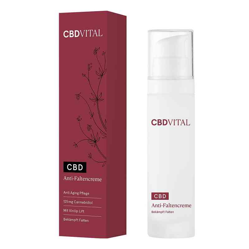 Cbd Vital Anti-faltencreme Premium 50 ml od Vitrasan GmbH PZN 16568636