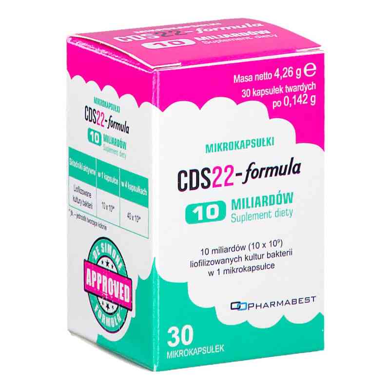 CDS22-Formula 10 mld Mikrokapsułki 30  od S.I.I.T. PZN 08305834
