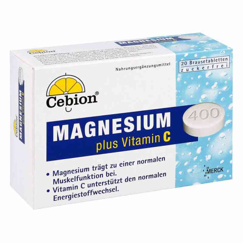 Cebion Plus Magnesium 400 tabletki musujące 20 szt. od Procter & Gamble GmbH PZN 07554552