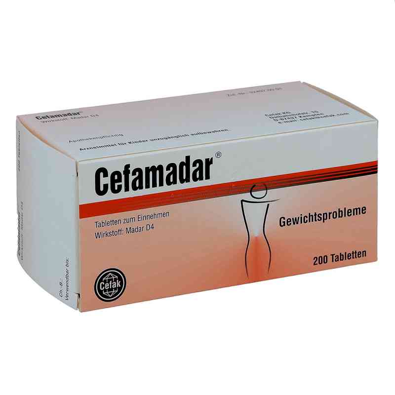 Cefamadar Tabletki 200 szt. od Cefak KG PZN 07423867