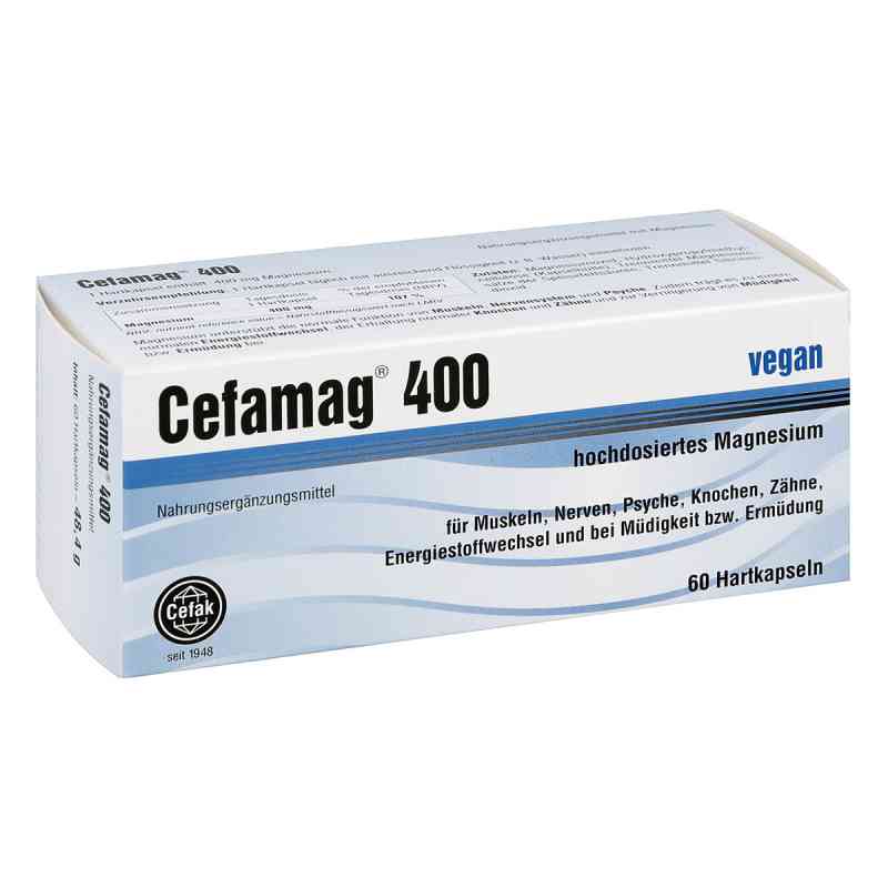 Cefamag 400 Kapsułki twarde 60 szt. od Cefak KG PZN 13975223